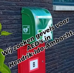 🚨 Gezocht: gevels voor een AED in de wijk! 🚨
